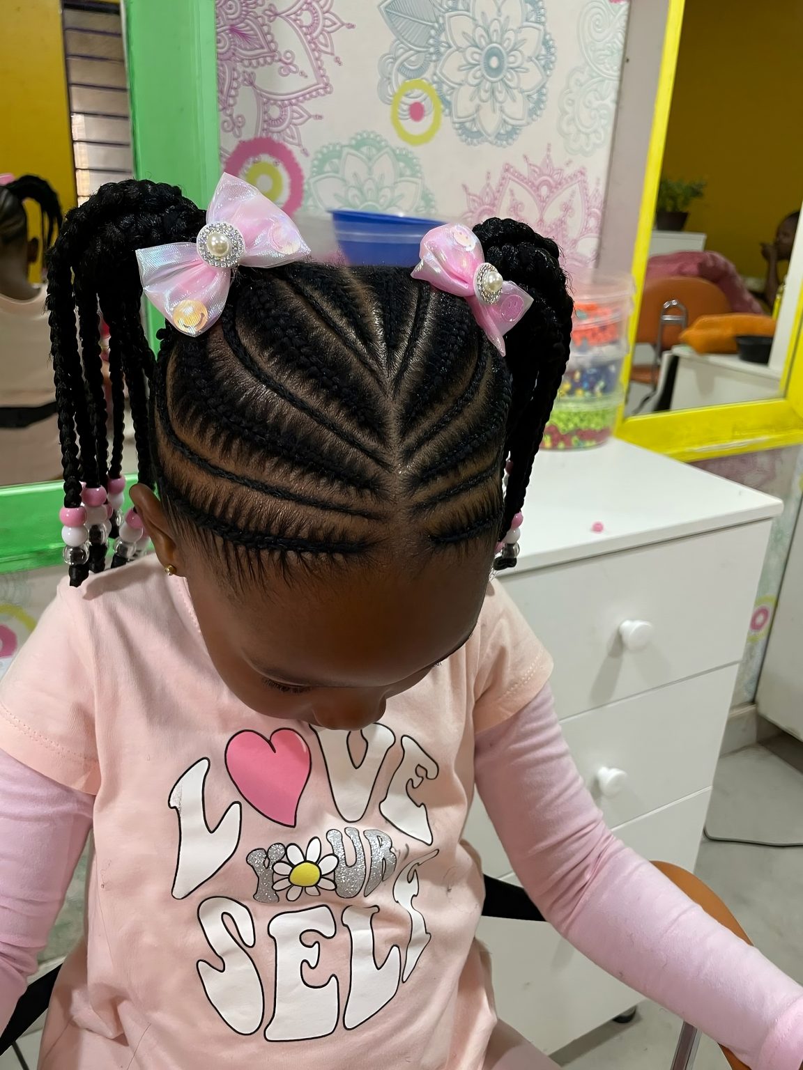 Natural hair care for children